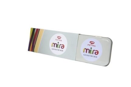 Petra Mira Geometry Box Full Set Mathematical Instrument Kit for Students, School & Exam Use - PAPERTREE