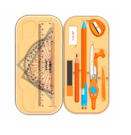 Y-PLUS Einstein Mathematical Drawing Geometry Set Complete Math Instrument Box for Students and School Use - PAPERTREE