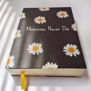 Memories Never Die Notebook – high quality 300 page 110gsm paper