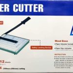 A4 Paper Cutter Heavy Duty Steel Base Precision Paper Cutting Machine - PAPERTREE