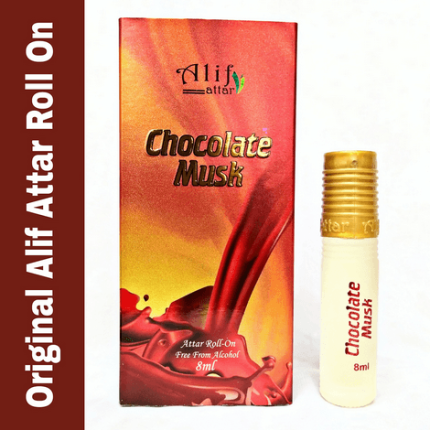 Alif attar chocolate musk roll on perfume 8ml - PAPERTREE
