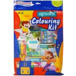 Apsara Coloring Kit Combo of 8 Items – Complete Art & Coloring Set for Kids, Students & Beginners - PAPERTREE