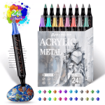 ART WALKER Metallic Colors Medium Point Art Markers - PAPERTREE