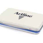 Artline Stamp Pad Violet Premium Ink Pad for Rubber Stamps, Office, School, and Craft Use - PAPERTREE