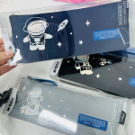 Astronaut Large Capacity Pencil Case | Cartoon Stationery Bag for Students - PAPERTREE