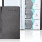 Black Artificial Business Card Holder - PAPERTREE