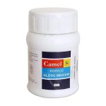 Camel Acrylic Gloss Medium 100ml – Professional Acrylic Paint Medium for Gloss Finish, Enhanced Flow & Color Brilliance - PAPERTREE
