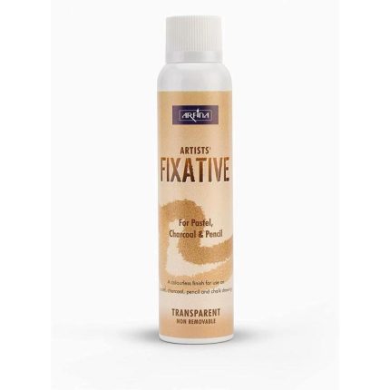 Camel Arfina Artist Fixative Spray Varnish for Charcoal, Pastel & Pencil Artwork - PAPERTREE