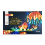 Camel Heavy Body Acrylic Colors Set 6 Colors 40ml Tubes | Professional Thick Acrylic Paint for Canvas, Palette Knife, Texture & Fine Art Painting - PAPERTREE