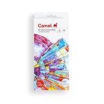 Camel Water-Based Glass Colors Set 6 Shades 10ml with Glass Liner - PAPERTREE