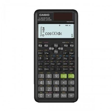 Casio fx-991ES PLUS Black-2nd Edition Non Programmable Scientific Calculator - PAPERTREE