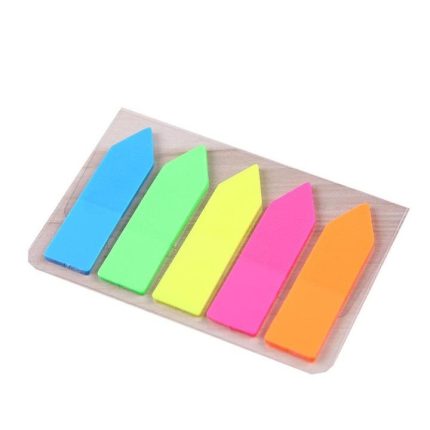 Colorful PVC Sliding Sticky Notes 100 Sheets - PAPERTREE