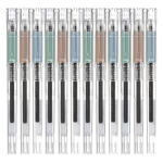 Comix GP116 Gel Pen 0.5mm 12pcs Black for Smooth Use,