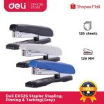 Deli E0326 Stapler 12# Assorted Colors | Compact Office & School Stapler - PAPERTREE