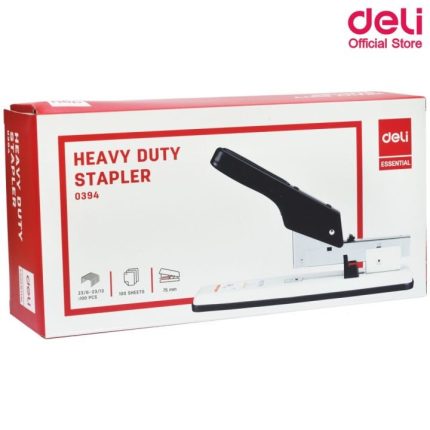 Deli E0394 Stapler 100 Sheets Capacity | Heavy Duty Stapler Assorted Colors - PAPERTREE