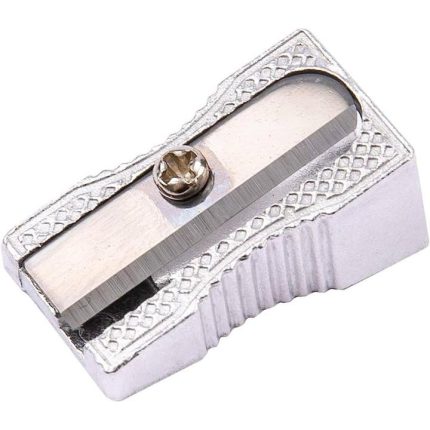 Deli E39761 Aluminum Single Hole Pencil Sharpener – Durable Metal Sharpener for Graphite & Colored Pencils - PAPERTREE