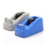 Deli E811 Tape Dispenser Assorted Colors | Desktop Tape Cutter for Office & School - PAPERTREE