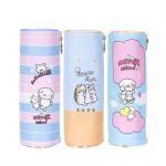 Deli EH916 Pencil Pouch PU Leather Stationery Case for School and Office - PAPERTREE