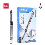 Deli EQ20220 Mate Roller Pen 0.5mm Black - PAPERTREE