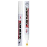 Deli EU500-WH White Paint Marker Permanent Opaque Paint Pen for Metal Glass Wood and Crafts - PAPERTREE