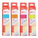 Deli EU50800 Graphite Pencil HB Premium Writing & Drawing Pencil for School, Office and Sketching - PAPERTREE