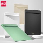 Deli NS501 A4 Clipboard Board Hard Writing Pad with Clip for Students, Drawing, Painting & Office Use - PAPERTREE