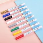 Deli Paint Pen S558 8 Pcs Combo Marker Set for Car Decoration Tire Marking and Graffiti - PAPERTREE