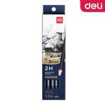 Deli S999-2H Sketching Pencil Premium Quality Pack of 12 Pcs - PAPERTREE
