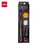 Deli SH170 Metal Mechanical Pencil HB 0.7mm | With Lead & Eraser for Smooth Writing - PAPERTREE