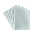Document Sheet Protector A4 Size Transparent File Sleeve 100 Pcs - PAPERTREE,