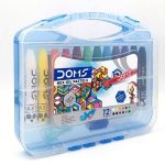 Doms Hexagonal Oil Pastels 12 shade - PAPERTREE
