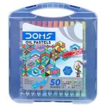 DOMS Hexagonal Oil Pastels 50 Color Box For Artists - PAPERTREE