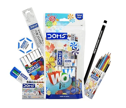 Doms wow craft Kit combination of 7 stationery Items - PAPERTREE
