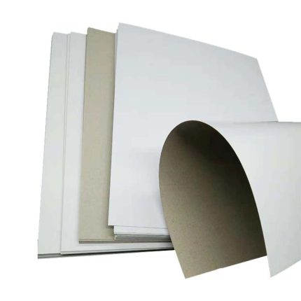 Duplex Board Paper A4 Size Grey Back 20 Sheets Thick Paper