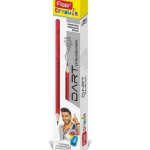 FLAIR Creative DART 2B Graphite Pencils Pack of 10 Extra Dark Lead Drawing & Writing Pencils - PAPERTREE