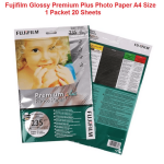 Fujifilm Premium Plus Glossy Photo Paper 20 Sheets - PAPERTREE