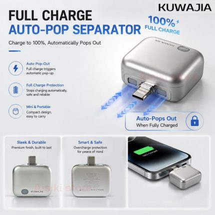 Full Charge separator Power Disconnector Full Charge Auto Pop Separator for Mobile Phone Tablet - PAPERTREE