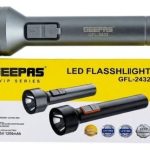 GEEPAS GFL-2432 Rechargable torch light led flashlight - PAPERTREE