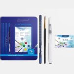 Giorgione® 24 Watercolor Cakes Set Professional Watercolor Paint Set with 24 Colors for Artists, Students & Beginners - PAPERTREE
