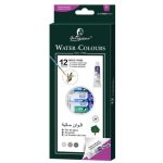 Giorgione Professional 12 Colors Watercolor Paint Set 12ml Tube Non-Toxic for Paper and Canvas for Artists' Drawings - PAPERTREE