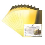 Gold mirror card A4 metallic board 250gsm 10sheets - PAPERTREE