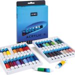 HIMI Acrylic Paint Set 12ml x 36 Colors - PAPERTREE