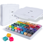 HIMI Miya Gouache Paint Set 42 Colors x 60ml Jelly Cup for Artists - PAPERTREE