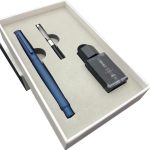 Hongdian 1851 Fountain Pen Dark Blue Fine Nib Premium Smooth Writing Pen for Office School and Calligraphy - PAPERTREE