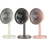 JY SUPER 2218 Rechargeable Portable Table Fan Oscillating - PAPERTREE