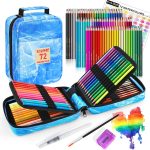 KALOUR Professional Watercolor Pencils 72pc - PAPERTREE