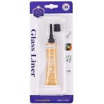 Keep Smiling Gold Glass Liner 21ml for Glass Painting & Art Craft - PAPERTREE