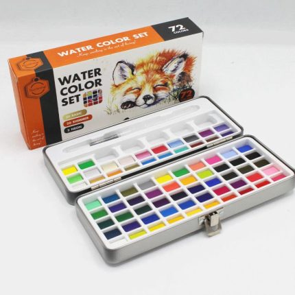 Keep Smiling Watercolor Cake Set 72 Pcs - PAPERTREE