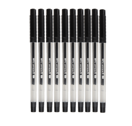 M&G AGP13271 0.5mm Gel Pen Set Of 10Pcs Black - PAPERTREE