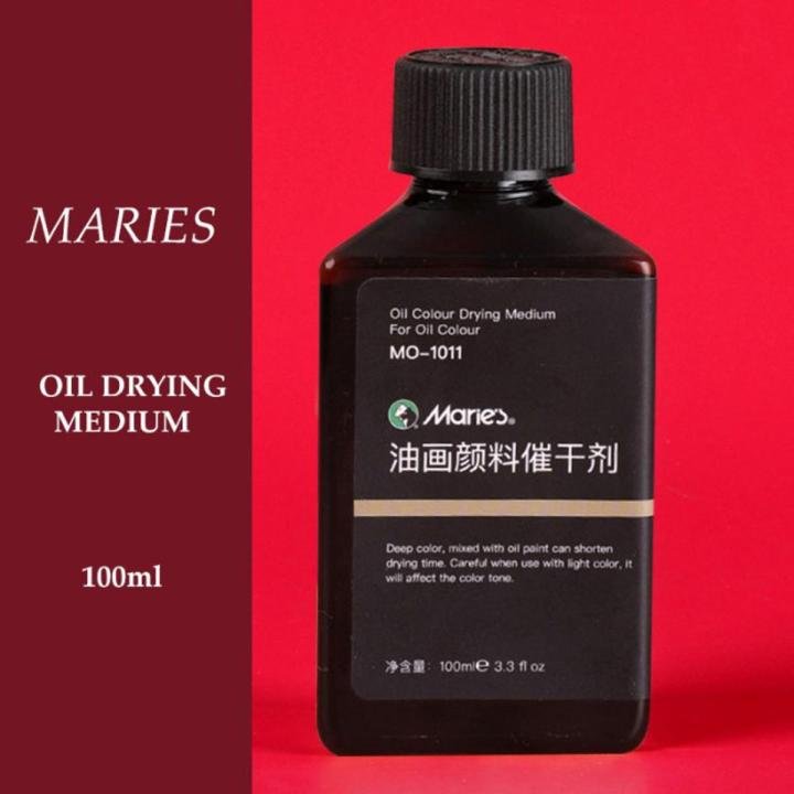 Marie's Oil Color Drying Medium 100ml Fast Drying Oil Painting Medium for Artists - PAPERTREE Marie's Oil Color Drying Medium 100ml Fast Drying Oil Painting Medium for Artists - PAPERTREE